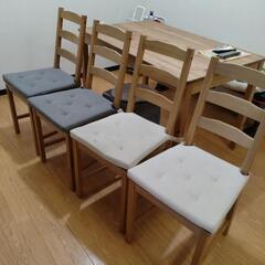 IKEA　イケア　ヨックモック　 椅子のみ　4つセットの画像
