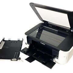 Canon キヤノン インクジェット複合機 プリンター MG6230WH（ホワイト） 中古　極美品の画像
