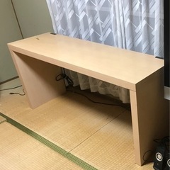 長机　木製　コンセント4個付の画像