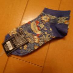 受け渡し予定決定　新品タグ付き　ウィリアムモリス　くるぶしソックスの画像