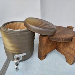 【値引き】焼酎サーバー(木台付き)の画像