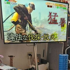 ★別売可能★東芝4K液晶テレビ43型·テレビスタンド