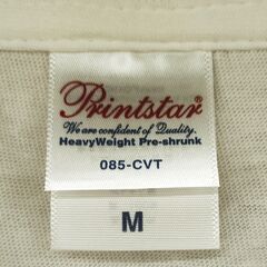 【お取引成立済みです】★Mサイズ 7枚☆プリントスター無地オフ白Tシャツ差し上げます☆【ジャンク】【1枚あたりの価格100円にて】Printstar ★【現地引き取りのみ】の画像