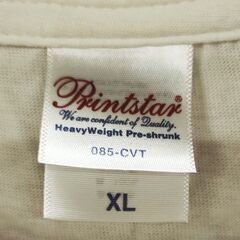 【お取引成立済みです】★XLサイズ 2枚☆プリントスター無地オフ白Tシャツ差し上げます☆【ジャンク】【1枚あたりの価格100円にて】Printstar ★【現地引き取りのみ】の画像
