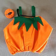 ハロウィン仮装　カボチャの被り物の画像