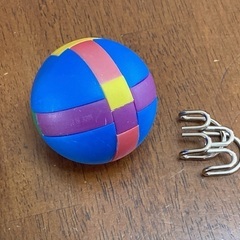 立体パズル、知恵の輪の画像