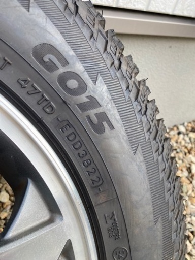 日産(三菱）純正 15インチ アルミホイール 5穴 15×5.5J +46 タイヤ 175/80R15 キックス  4本セット