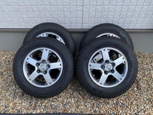 日産(三菱）純正 15インチ アルミホイール 5穴 15×5.5J +46 タイヤ 175/80R15 キックス  4本セット