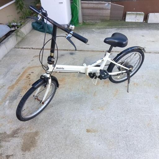 折りたたみ自転車後1台