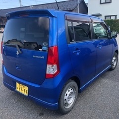 即乗り‼️ワゴンR‼️足車に‼️メッキグリル‼️黒内装‼️オートエアコン‼️スマートキー‼️の画像