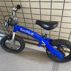 変身バイク　子供用自転車の画像