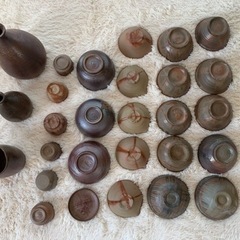 備前焼！27点！まとめて！の画像