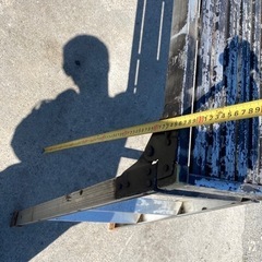 アルミ製長谷川踏み台/馬/脚立の画像