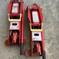 【譲る方決まりました】メルテック　Ｆ－２６／Ｆ－４７　２t油圧フロアジャッキの画像