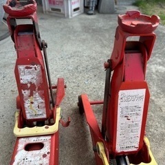 【譲る方決まりました】メルテック　Ｆ－２６／Ｆ－４７　２t油圧フロアジャッキの画像