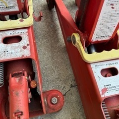 【譲る方決まりました】メルテック　Ｆ－２６／Ｆ－４７　２t油圧フロアジャッキの画像