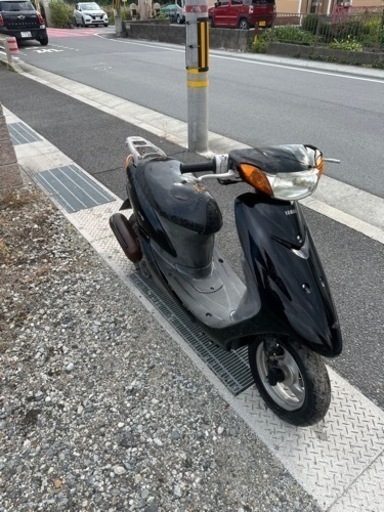 お話中　ヤマハ　ジョグ　ディスクブレーキ