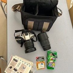 フィルムカメラ　望遠