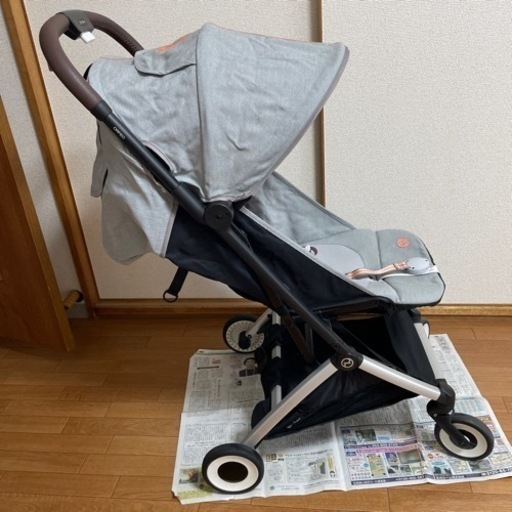 サイベックス　オルフェオ　グレー　ユーザー登録未、取説付　コンパクトベビーカー