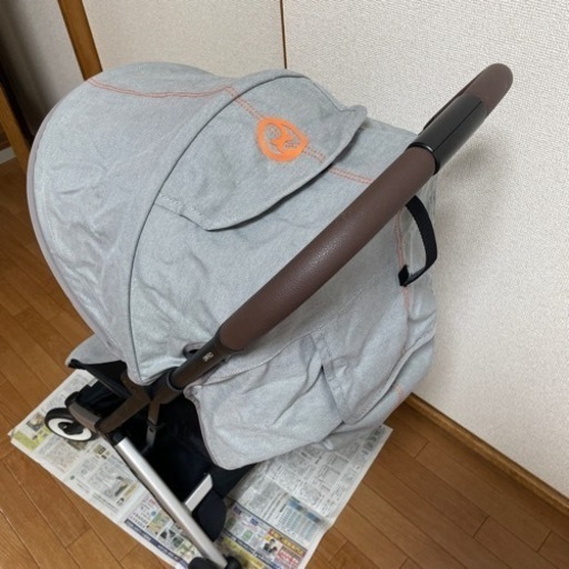 サイベックス　オルフェオ　グレー　ユーザー登録未、取説付　コンパクトベビーカー