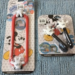 ミッキー　ティッシュホルダー　セパレートフックセット