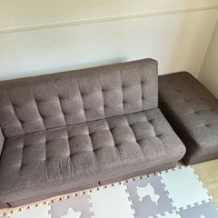ソファベッド　3年使用　売りますの画像