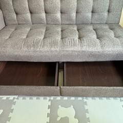 ソファベッド　3年使用　売りますの画像