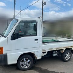 軽トラ　サンバー　トラック　GD-TT2　4WD　パワステ　エアコン付きの画像