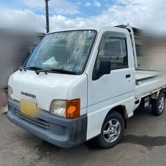 軽トラ　サンバー　トラック　GD-TT2　4WD　パワステ　エア...