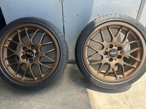 BBS18インチ美品2本セットタイヤほぼ新品
