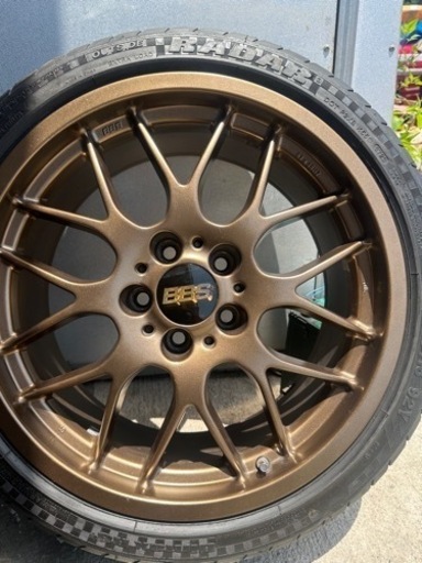 BBS18インチ美品2本セットタイヤほぼ新品
