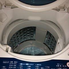 東芝 TOSHIBA 洗濯機 6kg 一人暮らし AW-60GKの画像