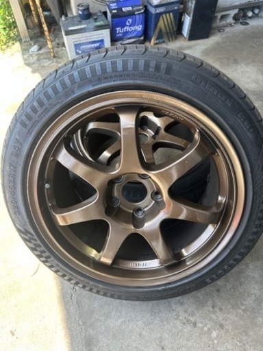 A-TECH17インチ良品タイヤつき2本セット