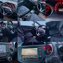 ホンダHONDA フィット FIT DBA-GE6 平成22年. 95,929KM. 1300cc. ETC,AM,FM,TVナビ. キーレスエントリー. バックカメラ. スペアタイヤの画像