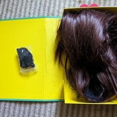 Hair wig- Peach brown colorの画像