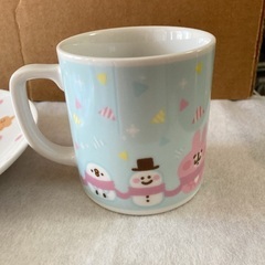 ミスド：ピスケ＆うさぎのカップとお皿の画像