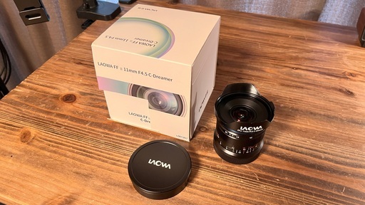 [限定割引あり]Laowa 11mm f4.5 Lマウント マグネティックフィルターホルダー付き