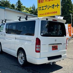 自社ローンあり！ガソリン100リットルプレゼント✨人気車✨ベットキット！✨トヨタ☆ハイエースバン☆スーパーGL☆2000cc☆5人乗り☆の画像