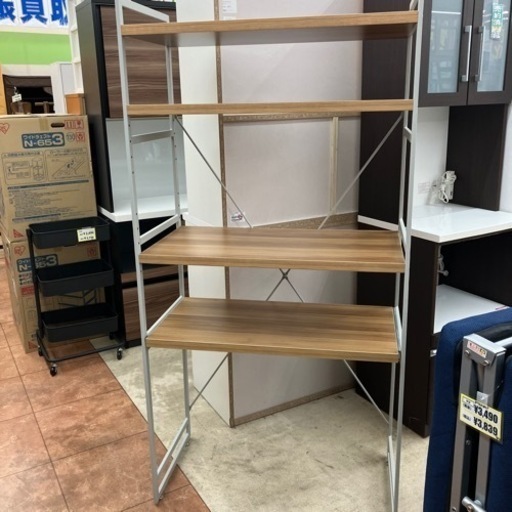 ?スッキリ?BELLE MAISON ベルメゾン キッチンラック レンジラック 美品?880