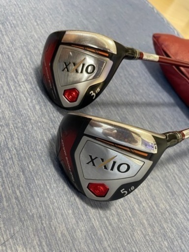 XXIO10 ゼクシオテン 3w / 5w MP1000 (R) カスタムレッド　2本セットスポーツ ゴルフ