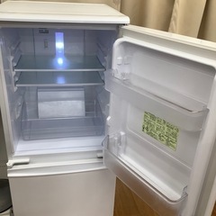 SHARP シャープ 2ドア冷蔵庫 SJ-D14FJ-W 2019年製【トレファク 川越店】の画像