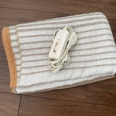 コイズミ　電気掛敷毛布　188x130