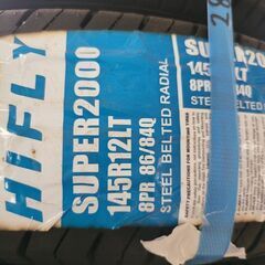 145 R12 8PR 4本新品あります。の画像