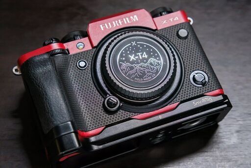 富士フイルム FUJIFILM X-T4 カスタム オマケ付 赤　②