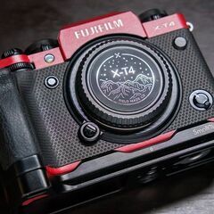 富士フイルム FUJIFILM X-T4 カスタム オマケ付 赤　②