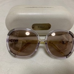 クロエ　サングラス　パープルの画像