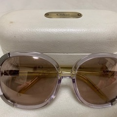 クロエ　サングラス　パープルの画像