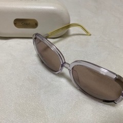 クロエ　サングラス　パープルの画像