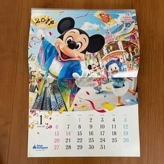 『非売品』東京ディズニーリゾート　カレンダー（2020年、2019年）　の画像
