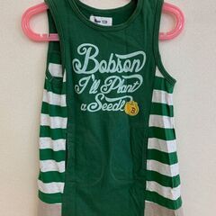 【Bobson】ワンピース　ノースリーブ　120㎝